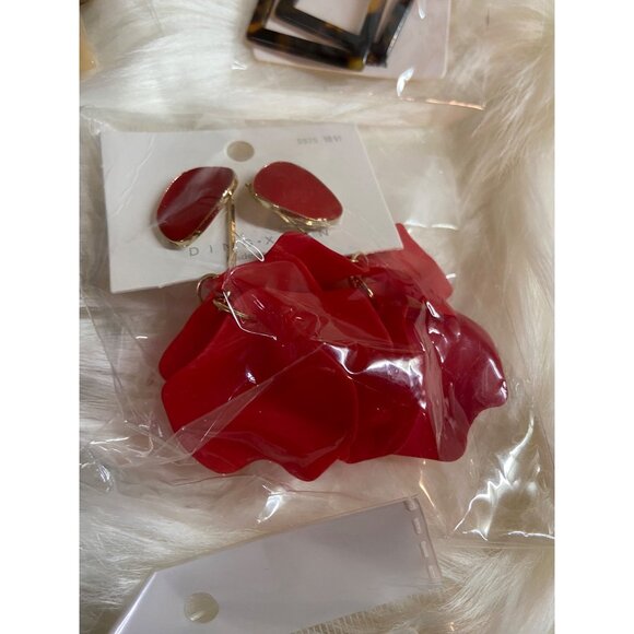 Fashion Costume Jewlery Earrings Necklace Lot of 12 - Picture 11 of 14